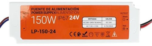 B·LED BARCELONA LED - Fuente de alimentación estanca compacta 24V 150W IP67