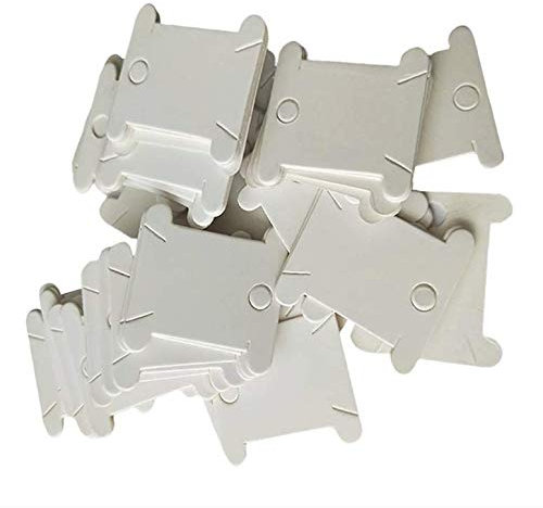 2AINTIMO Bobine di Filo da Ricamo Farfalline Avvolgifilo Ricamo per Punto Croce Ricamo Mouline Deposito di Cucito (25)