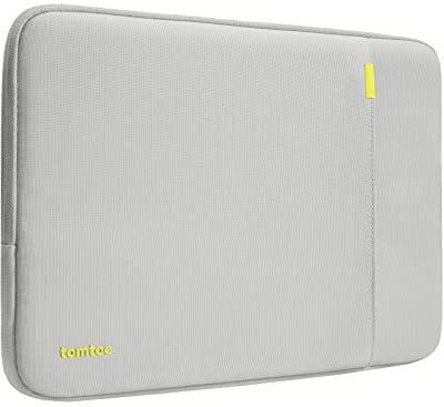 tomtoc 360° Tasche Hülle für Neu 13-Zoll MacBook Air M4/M3/M2/M1 (2025-2018) A3113 A2681 A2337, 13-Zoll MacBook Pro M2/A2686 M1/A2338, Wasserabweisend Rundumschutz Laptophülle Laptoptasche Sleeve