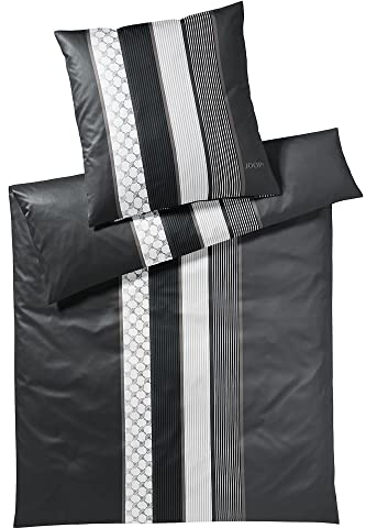 Joop! Bettwäsche Cornflower Stripes 4069 deep Stone - 99 2X 40x80 cm - 200x200 cm