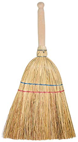 York Prestige 270 Besen Sorgo Mini, natürliche Farbe, Standard