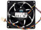 N+A FA08025M12LPA 8025 DC12V 0.45A 4-wire Temperature Control Cooling Fan