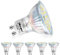 DiCUNO Ampoule LED GU10 Dimmable, Blanc froid 5000K, 4.2W équivalent 40W lampe halogène, Ampoule LED Spot Culot GU10, 400LM, 230V, 120° Larges Faisceaux, 6 Pièces