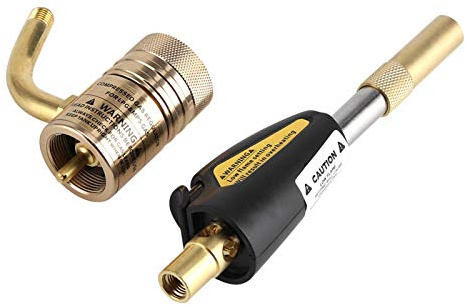antorcha de Gas, Cabezal de Llama, Antorcha Turbo de Autoencendido, Soldadura Fuerte de Propano, Herramienta para Soldar y Fontanería, Aire Acondicionado