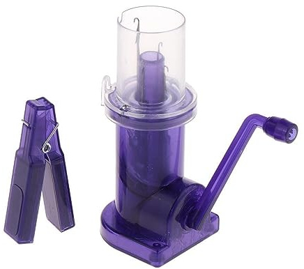 CENPEK DIY Household Hand Spool Knitter, Mini Sewing Knitting Mill Machine Hand-Operated Knitting Machine Craft Bracelet Weave Tool