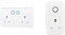 BG Electrical 822/HC-01 Smart Power Socket, Alexa Compatible Double 13 Amp, White Moulded & Smart Power Single Plug-In Adaptor, 13 A, White Moulded