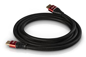 Teufel HDMI-2.0-Rundkabel Highspeed HDMI-Kabel unterstützt alle 2.0-Spezifikationen wie z.B. 4K 50/60p und 4K 3D (Schwarz, 1,5 m)