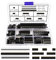 VooGenzek 130 PCS 2.54mm Breakaway PCB Board Pin Header Connector Strip Assortment Kit, Male and Female Pin Header Socket Connector Strip, for Arduino Stackable Shield (4/6/8/10/12/16/20/40 Pin)