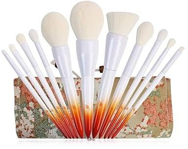 Pinceau de maquillage Ensemble de pinceaux de maquillage 11 pièces pinceau en bois massif dégradé doux adapté aux lèvres professionnelles yeux Beauté