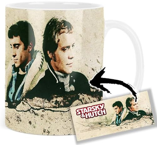 Starsky And Hutch Paul Michael Glaser David Soul Tasse Keramikbecher Mug