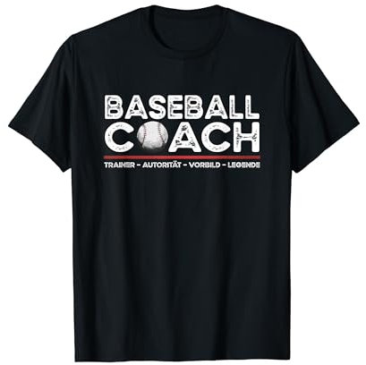 Baseballspiel Party Training Baseball Fanartikel Trainer T-Shirt