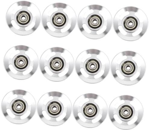 Yardwe 12stücke Aluminium Seilrolle Für Fitnessgeräte Universelle Umlenkrolle Mit Präziser CNC-bearbeitung Langlebig Und Installieren Für Kabelzug Und Sportgeräte