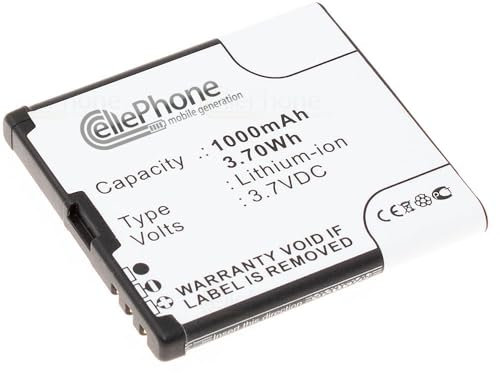 cellePhone Akku Li-Ion kompatibel mit Poi Pilot Radarwarner Connected GPS-Gefahren-Warner (Ersatz für PX-4410-675)