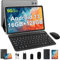 SEBBE WOZIFAN Tablet 10 Pulgadas Android Octa-Core 2.0 GHz 16GB RAM + 128GB ROM / 5MP+13MP / 8000 mAh / 5G + 2.4G WiFi/Bluetooth 5.0 / GMS, Tablet con Ratón Teclado Gris