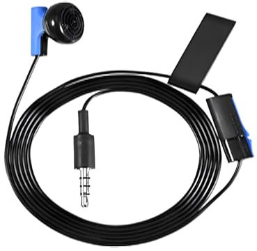 3.5Mm Plug Mono in-Ear Wired Gaming Headset for Sony PlayStation 4 PS4 with Microphone Compatible Computers Other Audio Devics