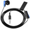 Cuffia da gioco con cavo da 3,5 mm mono in-ear per Sony PlayStation 4 PS4 con microfono compatibile con computer e altri dispositivi audio