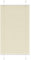 vidaXL Plissee Creme 70x150 cm Stoffbreite 69,4 cm Polyester, Faltrollo, Klemmfix, Plisseerollo, Jalousie, Rollo, Plisseerollo für Fenster