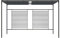 Wenjingqi 313625 Tonnelle avec toit rétractable Anthracite 4 x 3 x 2,3 m 180 g/m² Anthracite