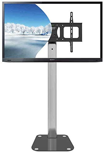 GHHVFEC TV Stands Floor with Swivel Height Adjustable Mount Bracket, Corner for 32 to 70 Inch LCD Led OLED QLED Plasma Flat Sn Curved TVs - Black Beautiful Scenery