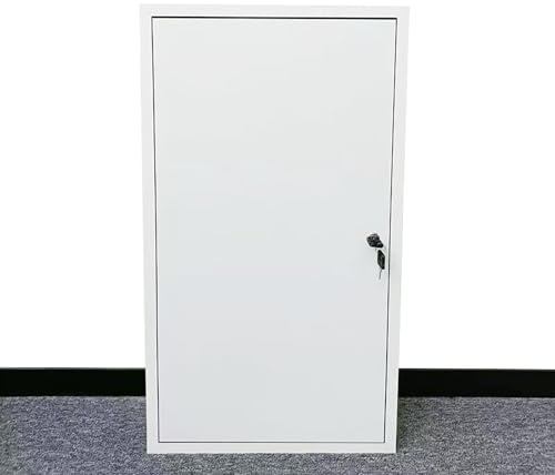 Panel De Acceso Metálica,Puertas De Contadores,Puerta De Acceso A Pared,Ocultar Paneles Eléctricos,Medidores Y Tuberías,Panel De Acceso Con Cerradura(22x38in/56x96CM)