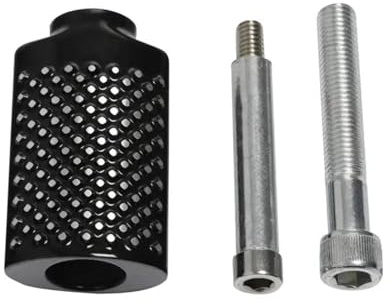 Cale Pied Moto pour Harley Sportster S RH1250S RA1250 RA1250S Nightster RH975, Moto Repose Pieds à Pédale Pied, Avant Arriere Reposepieds,Black
