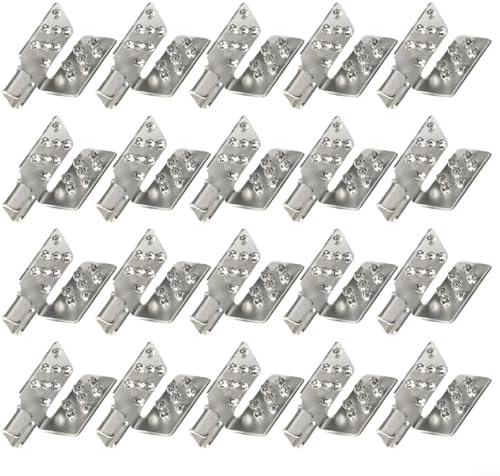 Elektrische Heizfolienverbinder, reines Kupfer, versilberte Crimp-Clips für Fußbodenheizung, Drahtklemme, vertikale Öffnung