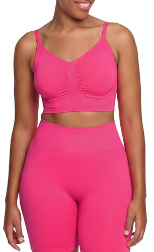 creamy fabrics Comfort Bralette Damen Seamless – Bügelfrei & Nahtlos – Ultraweiches, atmungsaktives Unterwäsche-Top – Perfekte Passform, Schneidet Nicht EIN – Leicht wie eine zweite Haut