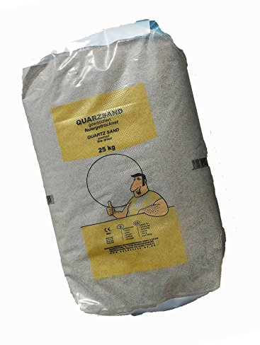 25kg Fugensand Keine organischen Bestandteile absolut unkrauthemmend Quarzsand 0,3-0,8mm gewaschen, feuergetrocknet, gesiebt