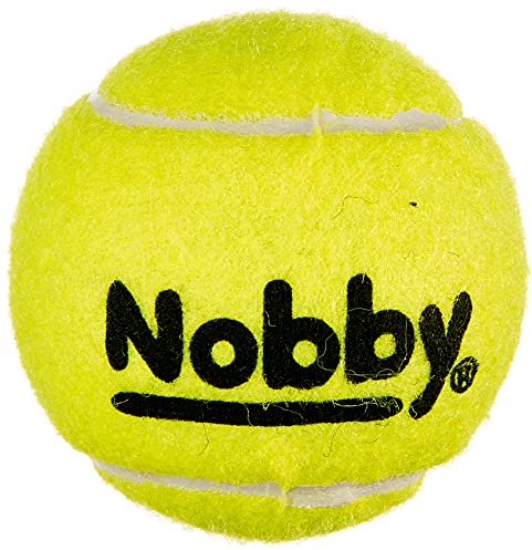 Nobby Tennisball Squeaker, M, 6,5 cm, 1 Packung (1x3 Stück)