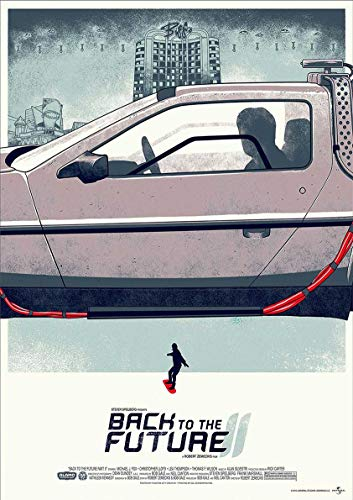 My Little Poster Sende Zurück in die Zukunft II Filmplakat Wandkunst