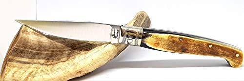 artigiano Ghiani Coltello SARDO PATTADA Artigianale Manico in Corno Collezione Tascabile da Caccia 53186