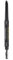 Arches & Halos Crayon d'ombrage pour sourcils - Crayon et pinceau à double extrémité avec couleur hautement pigmentée - Définit et détaille les sourcils - Maquillage végan - Charbon - 0.35 g