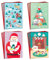 Hallmark Weihnachtskarten, Katzen und Hunde, 4 Designs, 12 Karten und Umschläge, in Geschenkbox