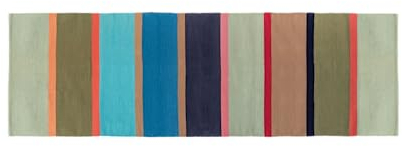 Remember Teppichläufer Costa lang - 100% Baumwolle - 80 x 250 cm - Bunter Teppichläufer