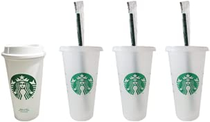 Starbucks Ensemble réutilisable : tasse chaude de 28,3 à 473,6 ml et tasses froides de 85 à 700 ml