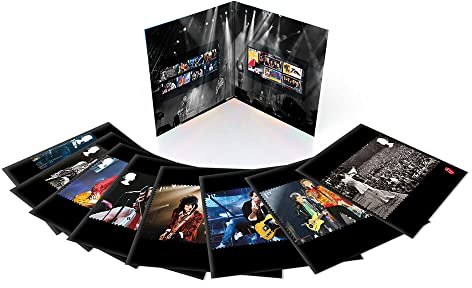 Royal Mail Sammelmappe mit Rolling Stones Stamps, weiß
