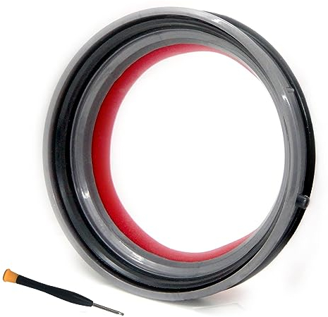 Replacement for Dust Bin Top Fixed Sealing Ring 969509-01 Compatible with Dyson V10 SV12 Vacuum Cleaner, Dust Bucket/Dirt Cup Bin Sealing Ring Parts