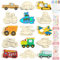 TOPJOWGA Automobile Bricolage Bois de Kit, 61 Pièces Automobile en Bois Loisir Créatif, Décoratifs en Bois Automobile, Automobile Loisirs Creatif Activites Manuelles en Bois pour DIY Peinture