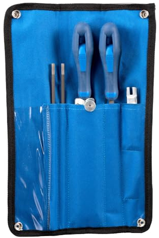 PFERD Schärffeilen SET CS-SLS-4,8 in Rolltasche | Durchmesser 4,8 mm| 3/16 Für Kettenteilung .325“| 11099148 - für das komfortable und kräfteschonende Schärfen von Sägeketten.