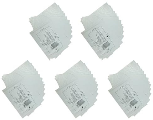 Haopeuk 60 StüCke Papier Aktenvernichter Schmier BläTter Shredder Schmier ÖL Tragbares Papier Typ Schmier ÖL für