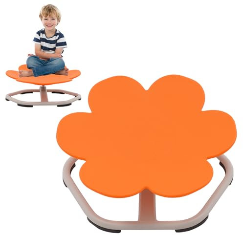 Siairo Sensorischer Kinderstuhl, 360° drehbares Sitzspielgerät, Autismus-Sensorikspielzeug für Jungen und Mädchen, Balance-Drehstuhl-Hocker trainiert körperliche Koordination und Gleichgewicht