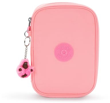 Kipling 100 Pens Grand étui à Crayons, Pochettes, étuis, Coral Sea (Bleu)