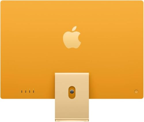 2021 Apple iMac with Apple M1 Chip (24-inch, 16GB RAM, 2TB SSD Storage) (QWERTY English) Yellow (Renewed)