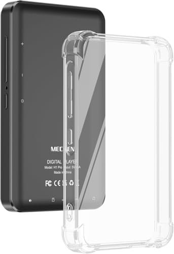 Coque de Protection en Silicone Transparent résistant aux Chocs pour Lecteur MP3 MECHEN 4,0 Android Bluetooth H1 Pro H10