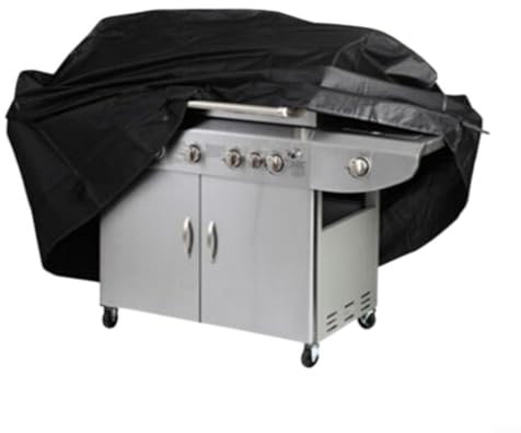 Copertura per barbecue in tessuto Oxford impermeabile 190T, protezione antivento e antipolvere per tutte le stagioni (diverse dimensioni: da 100 x 60 cm a 190 x 71 cm), design facile da pulire per