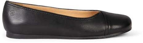 miMaO Ballerines en Cuir pour Pieds Larges Noir, EU 42