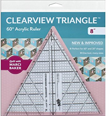 C & T Publishing Dreieck Lineal 60 Grad