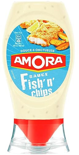Amora Sauce Fish'n'Chips 251 g - Pack de 8