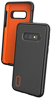 Gear4 Battersea Phone Case/Handyhülle Schutzhülle D30 Schutz kompatibel mit Samsung Galaxy S10e - Black/Schwarz