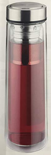 Weis - 12955 – Teekanne, doppelwandig, mit Edelstahlfilter, 450 ml